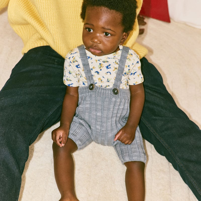 Misha&Puff】BABY RIB SHORTIES (DOVE) | MIK & CO