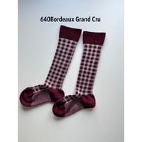 アウトレット【 Collegien 】2750  Claude  - Gingham Socks
