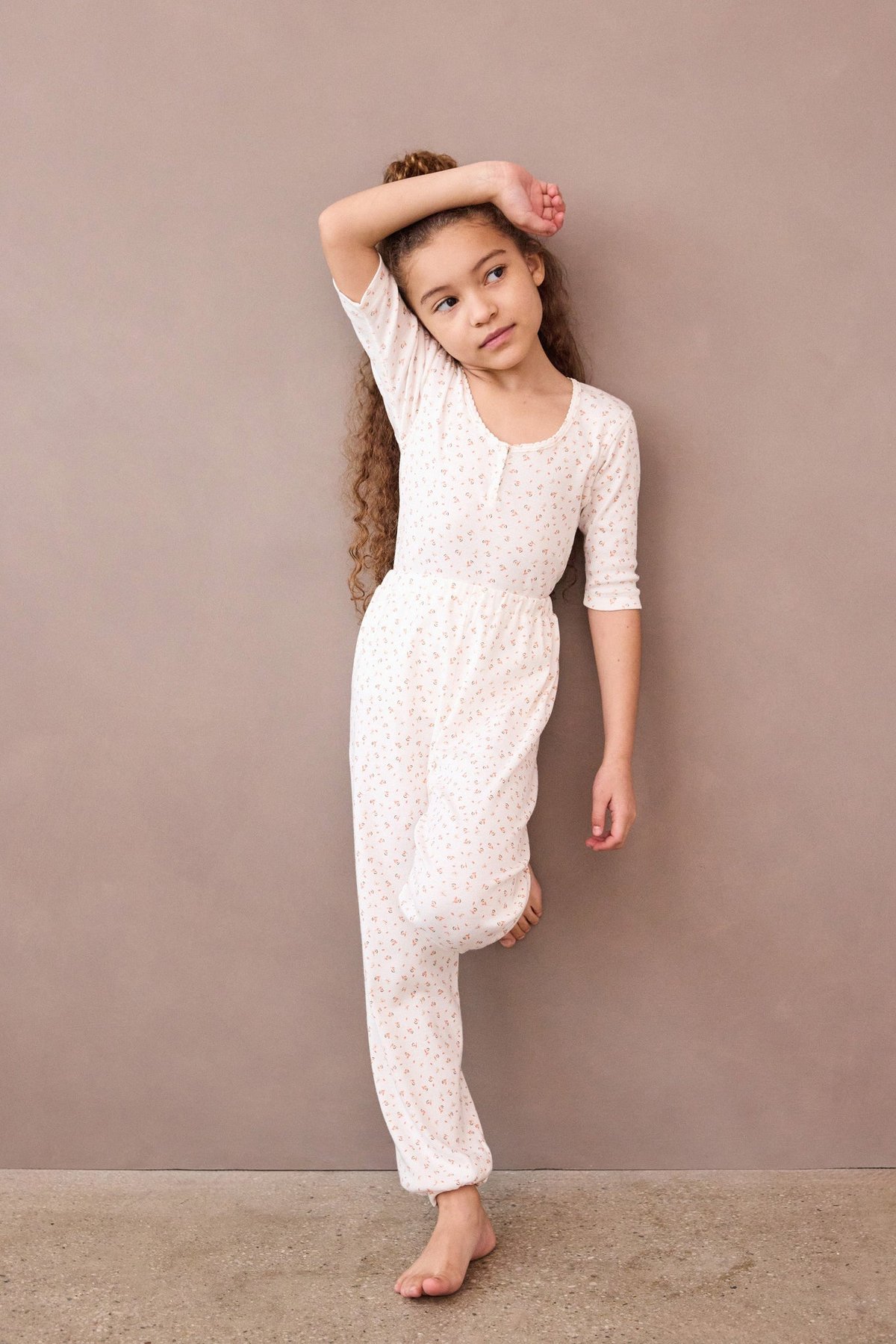 SOOR PLOOM 】Field Tee, Fleur Print, Sorbet* | SOOR PLOOM 】Field Tee, Fleur Print, Sorbet* |