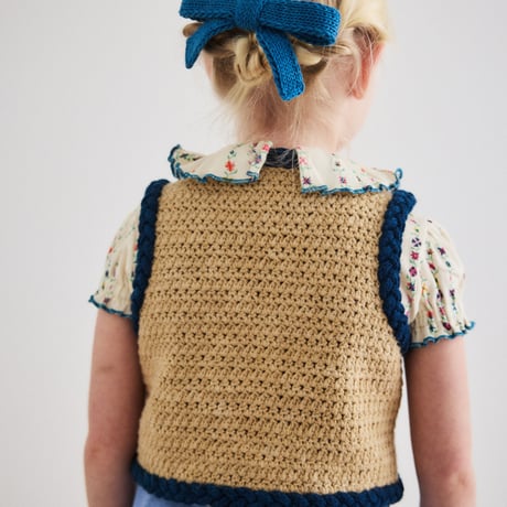 【Misha&Puff】Braid Ashbury Vest/ Alabaster