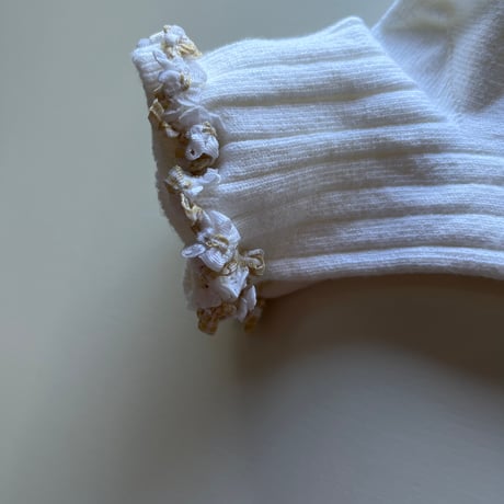 【 Collegien × mik&co 】Rococo frill ankle socks