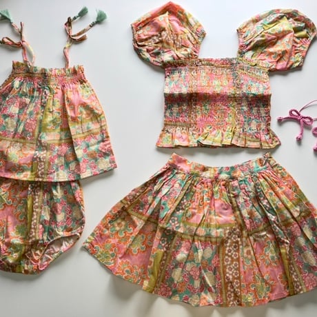 【Bebe Organic】Claire Baby Set - Floral Patchwork