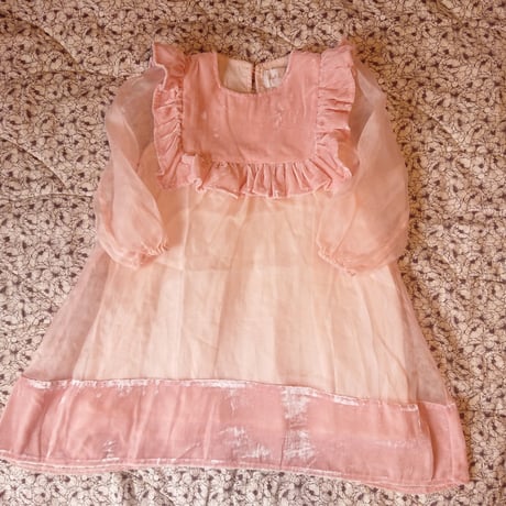 【Petite  amalie】Velvet Organza Dress
