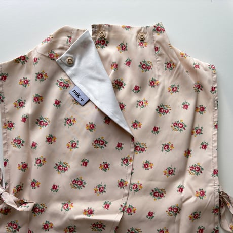 【mik＋】Original Tunic  Apron - Floral - Natural（S/M/L）