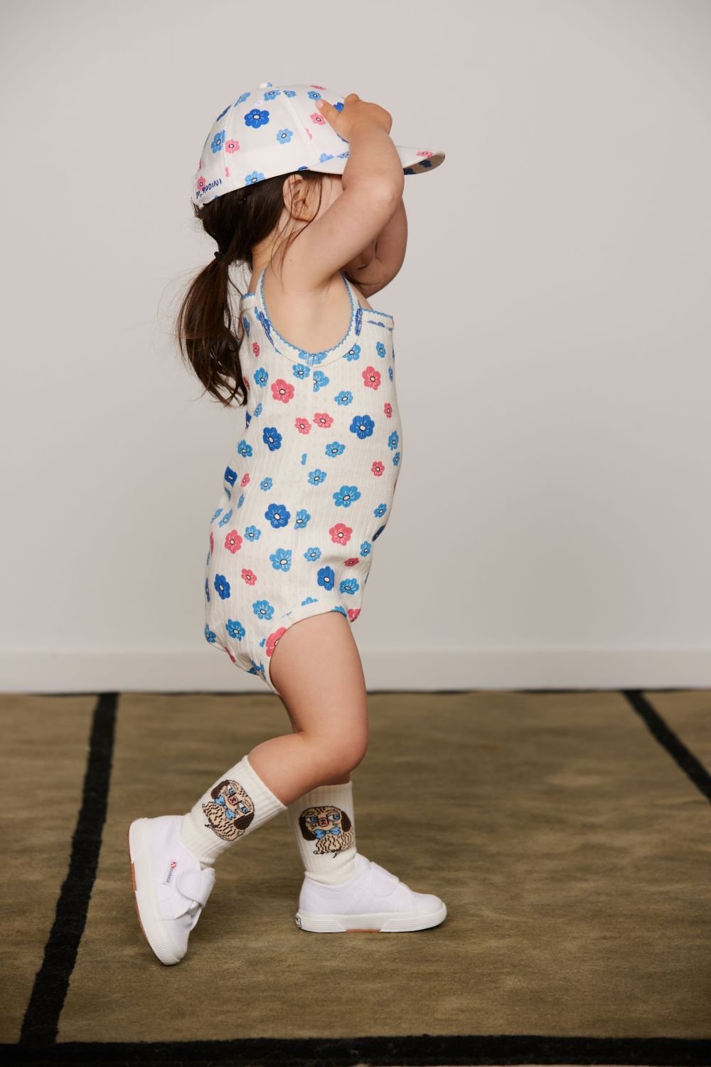 MINI RODINI 】Flowers aop cap -Multi | MIK & CO