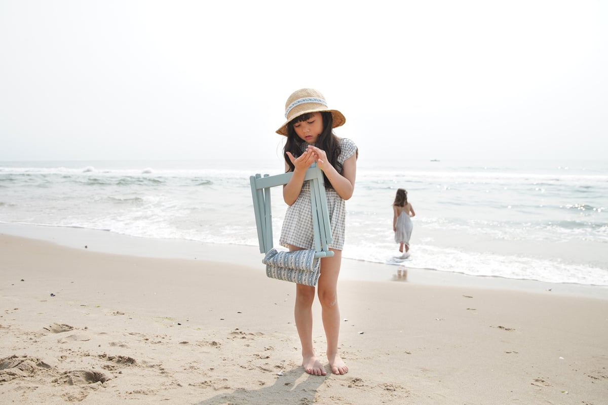 3月下旬入荷予定ご予約商品【 SOOR PLOOM 】Sundae Tee, Gingham