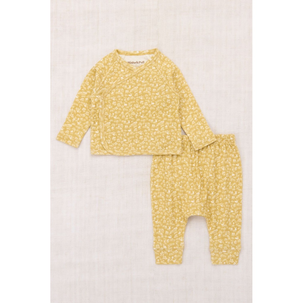 Misha&Puff】BABY WRAP SET (ROOT BUNNY MEADOW) (