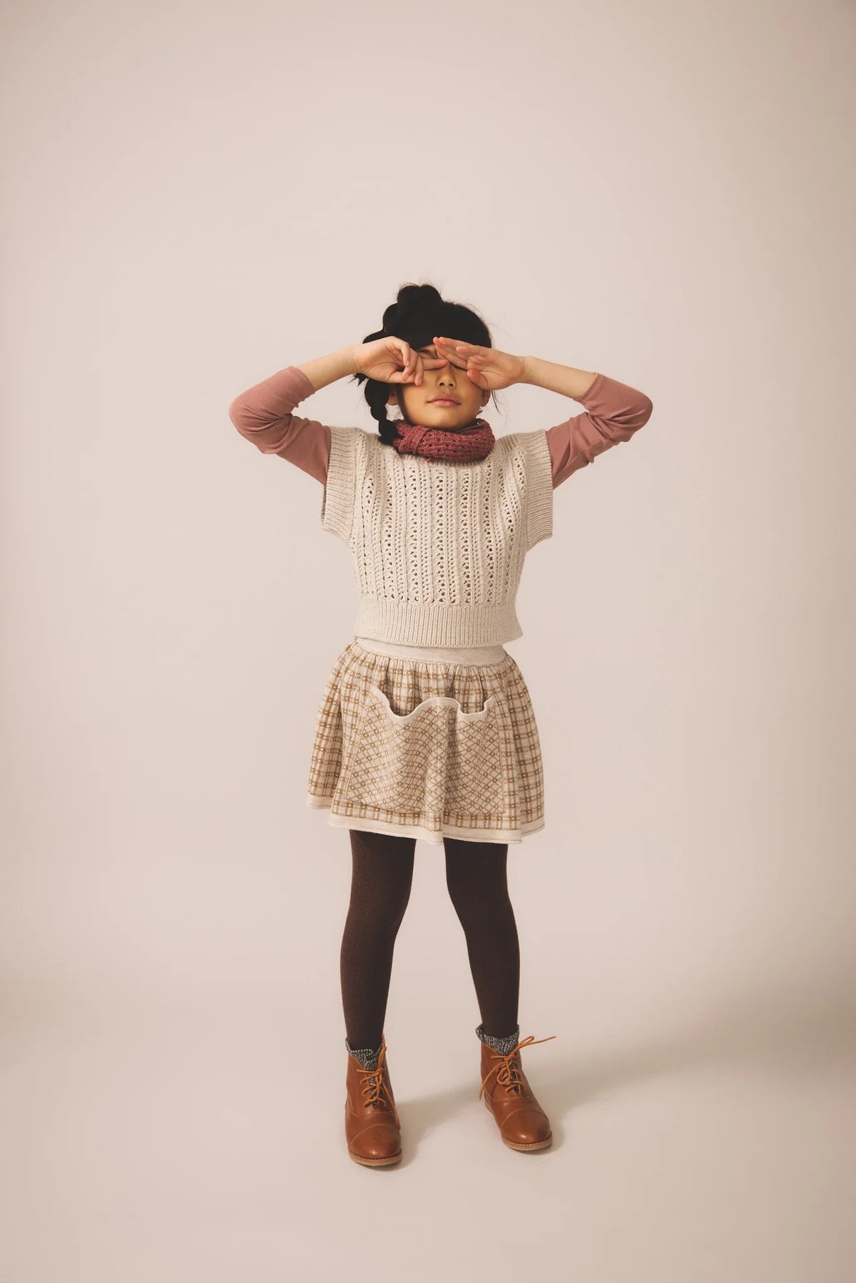 トップス SOOR PLOOM Snap Turtleneck Tea Party 2y SOOR PLOOM 2y SNAP TURTLENECK tea party