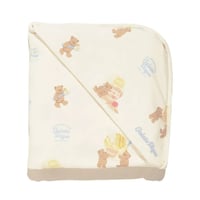 【 gelato pique 】 PBGG262527 BABYｱｲｽｸﾘｰﾑﾍﾞｱ柄ﾌﾞﾗﾝｹｯﾄ CRM