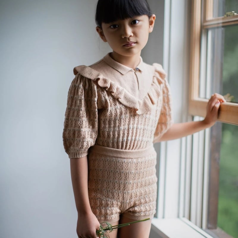 SOOR PLOOM 】Nancy Knit Top- Ginger 8y | MIK & CO 