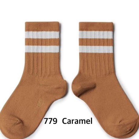 【collegien】8470 Nico - Ribbed Varsity Crew Socks