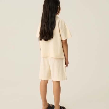 【The Campamento】 Drawings Ecru Shorts - ECRU