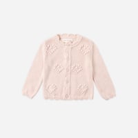【Quincy Mae】KNIT CARDIGAN || PETAL
