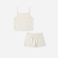 【 Rylee + Cru 】POINTELLE LOUNGE SET || NATURAL