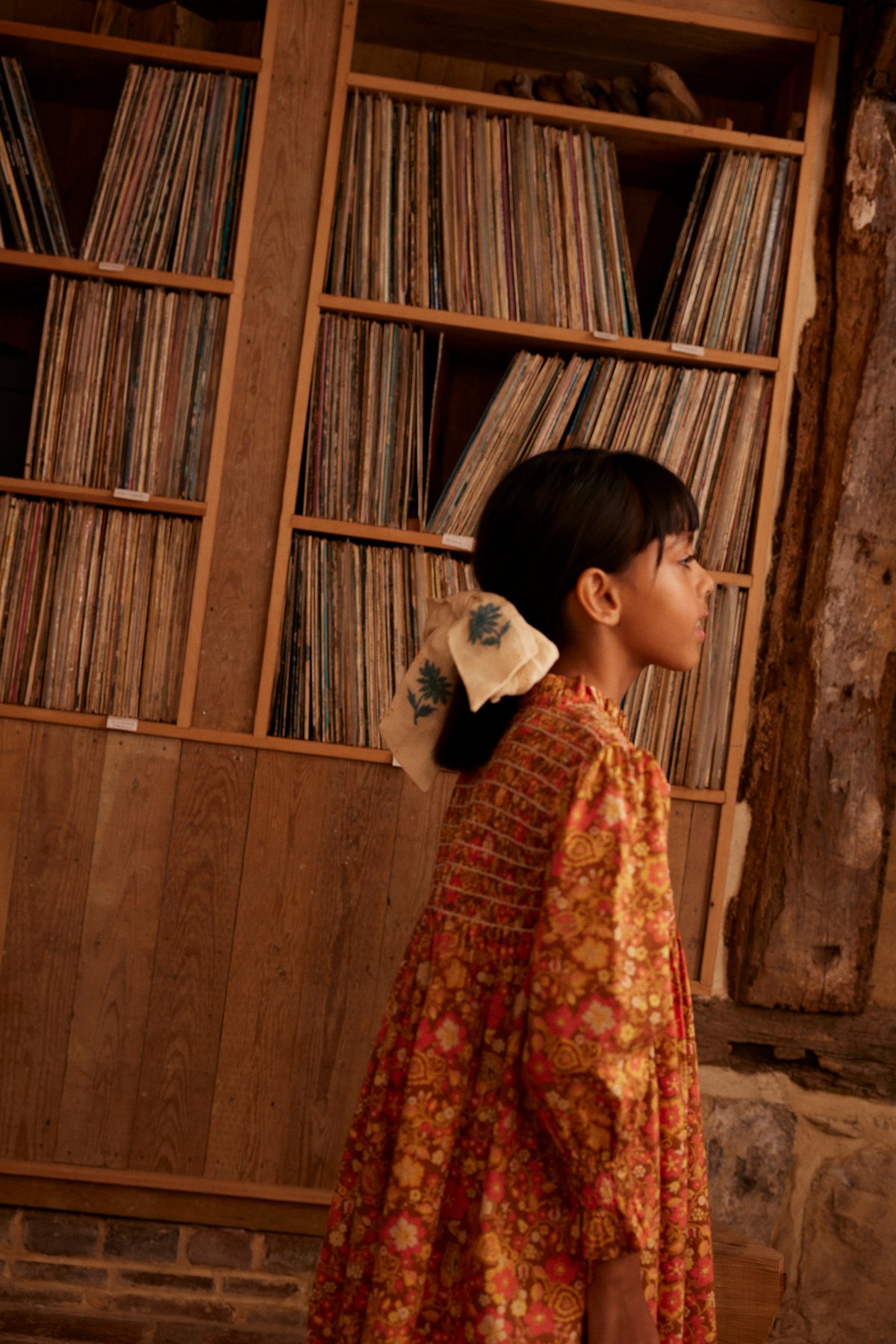 Apolina 】MIA DRESS - AUTUMN HARVEST FLORAL |