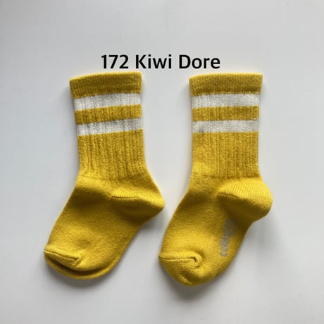 【collegien】8470 Nico - Ribbed Varsity Crew Socks