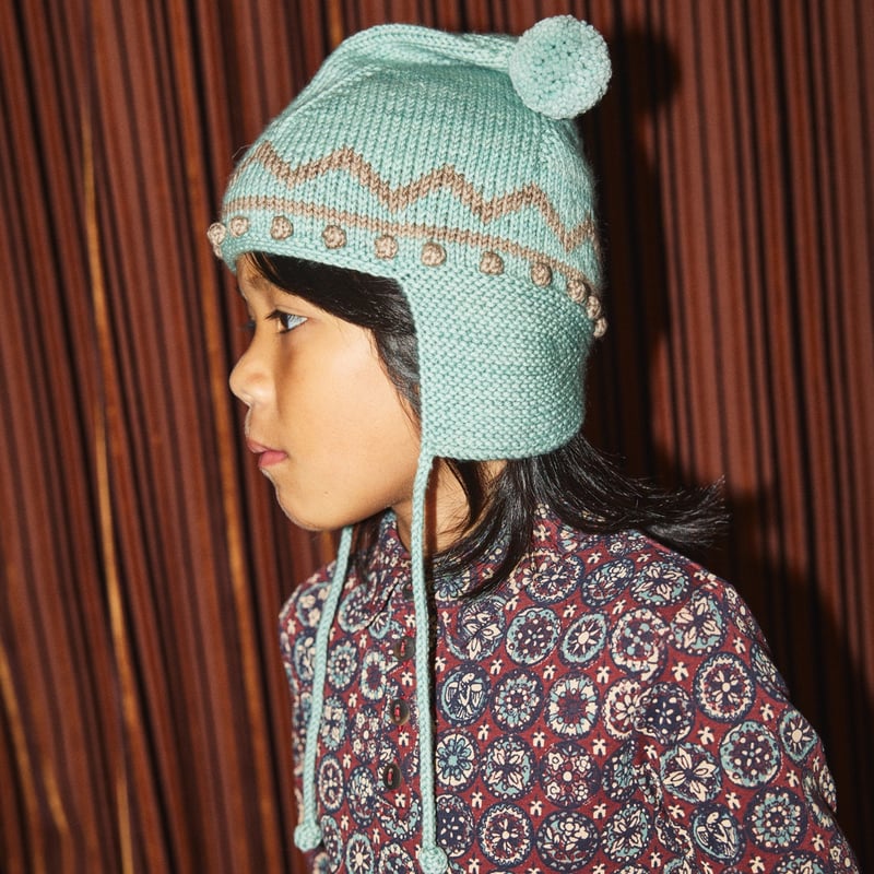 帽子 Misha&Puff zigzag pointy peak hat Zig Zag Pointy Peak Hat – Misha & Puff