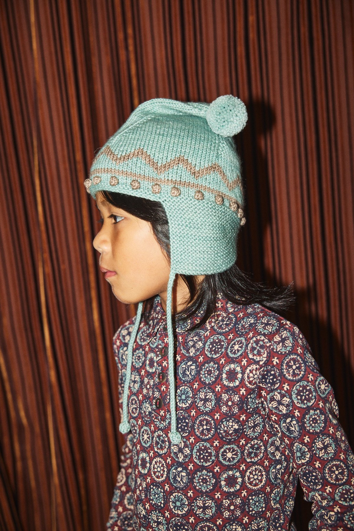 帽子 Misha & Puff zigzag pointy peak hat 帽子 Misha & Puff zigzag pointy peak hat 帽子 Misha & Puff