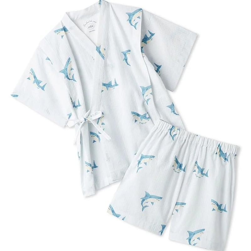 gelato pique 】 PKFT262411 KIDS甚平 BLU（size 90~