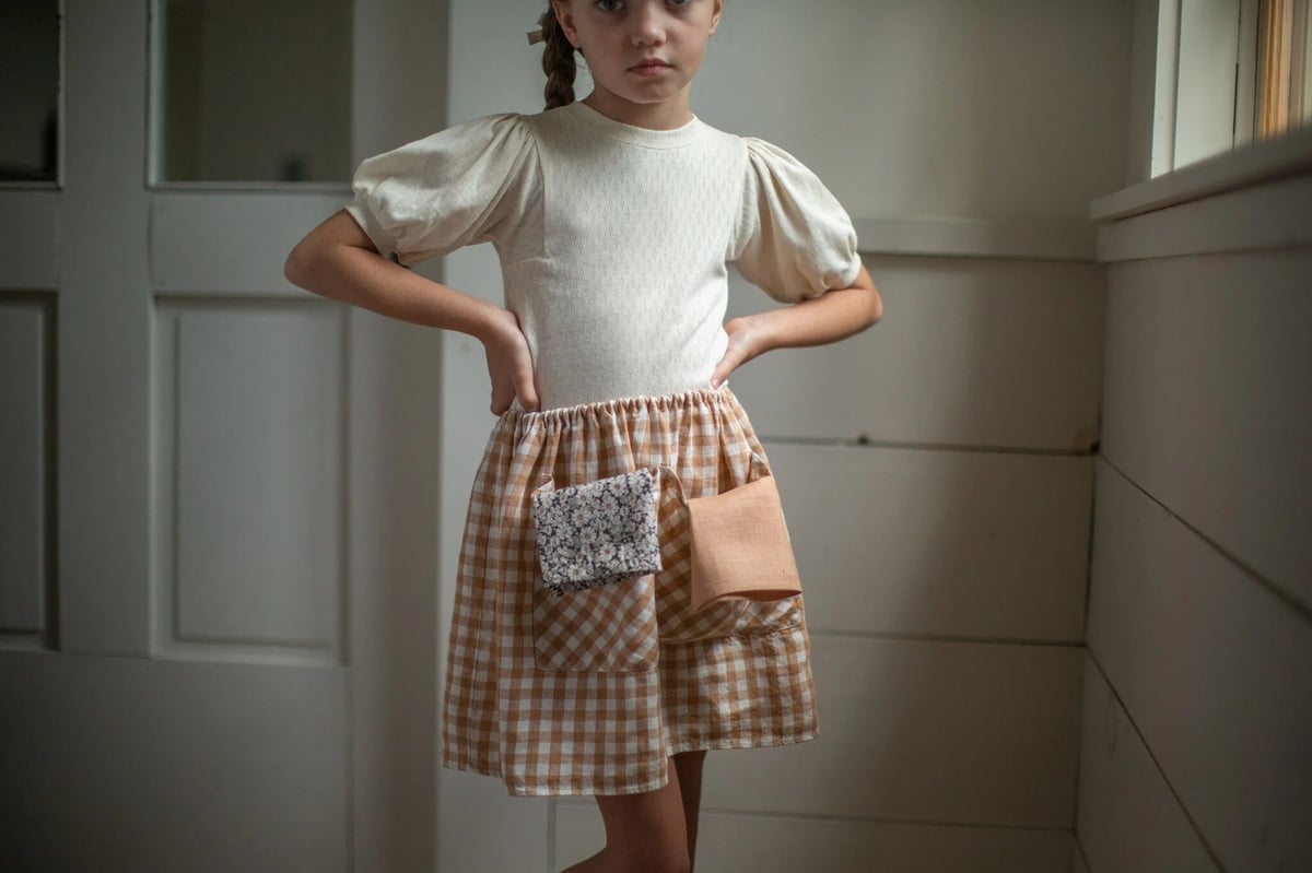 SOOR PLOOM Mavis Skirt Mini Check 8y