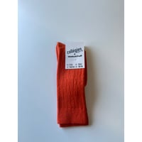 【Collegien × Misha&Puff 】2950 LA HAUTE  Ribbed High Socks - C40  POTIRON