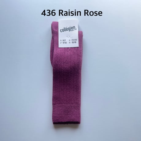 【collegien】2950 La Haute Ribbed High Socks