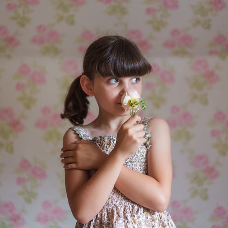 【 little cotton clothes 】Fern Sun Top Yarrow Floral
