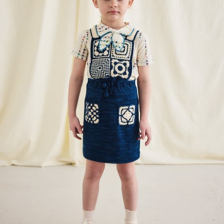【Misha&Puff】Crochet Afghan Pinafore/ Celestial