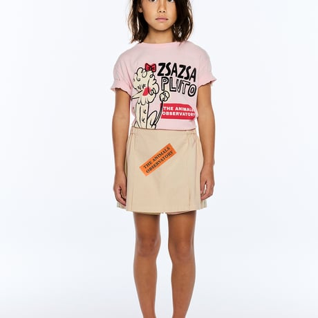 【The Animals Observatory】 T-SHIRT - SOFT PINK