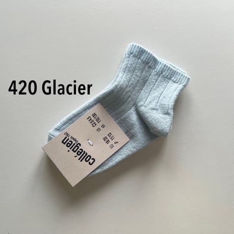 【collegien】3450 La Mini - Ribbed Ankle Socks