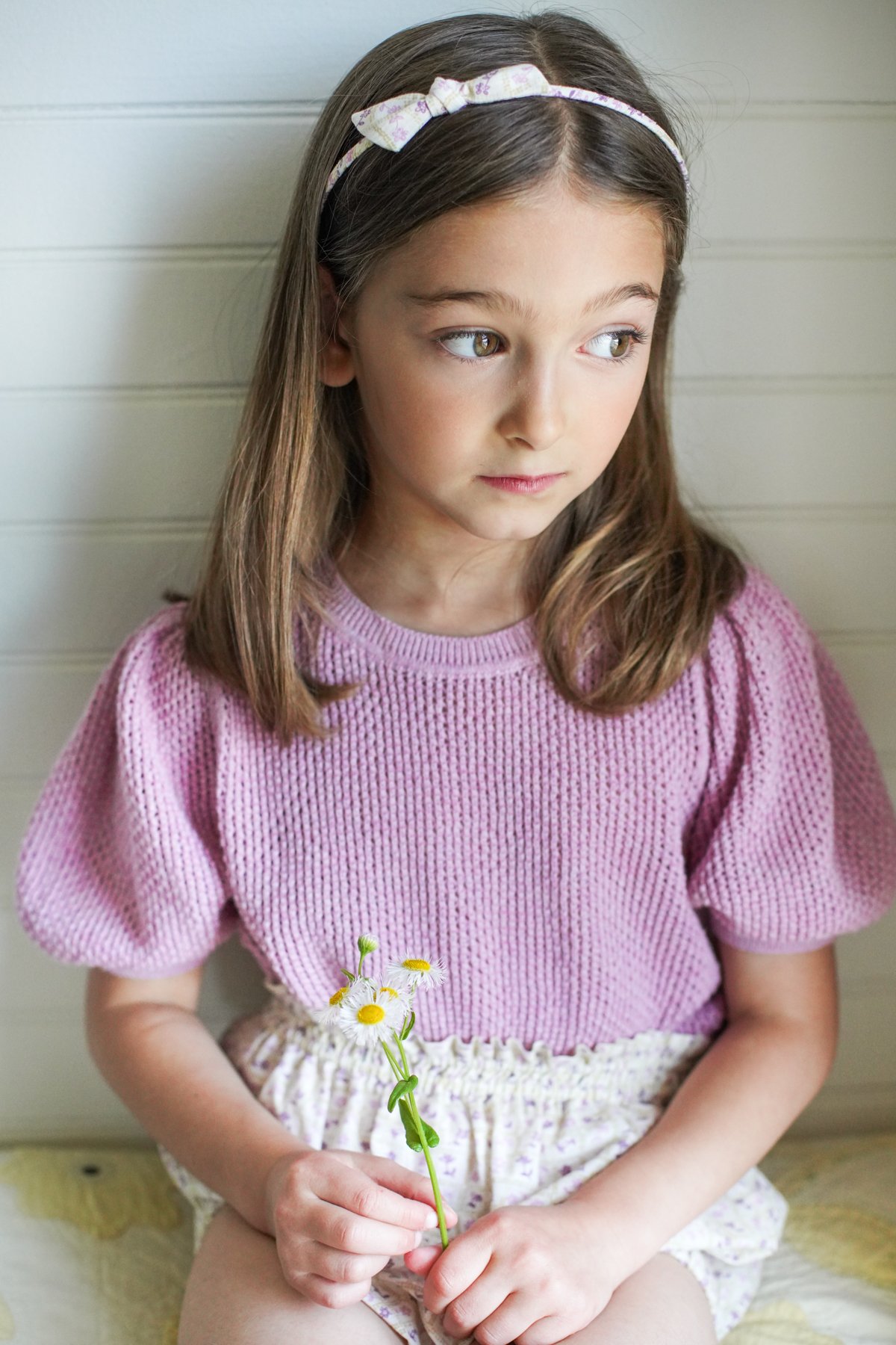 3月中旬入荷予定ご予約商品【 SOOR PLOOM 】Mimi Knit Top, Bubbl