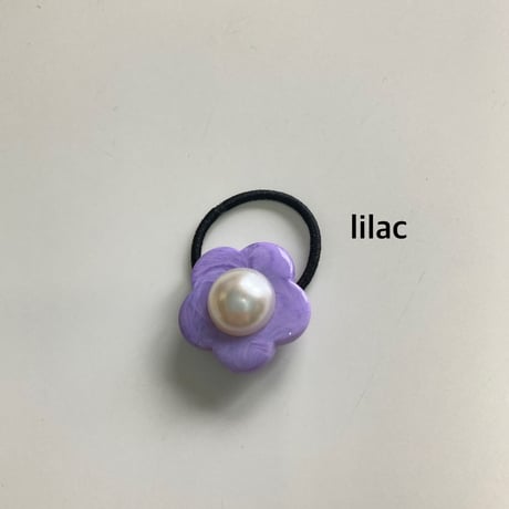 【HOME & LINEN】 Flower - Hair elastic