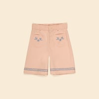 【 Apolina 】 CASEY LONG SHORT - SATIN PINK (2-3y,5-7y,7-9y)