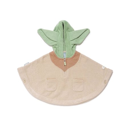 【 gelato pique 】STAR WARS　ベビーポンチョ　GRN(ヨーダ)/DGRY(ダースベイダー)
