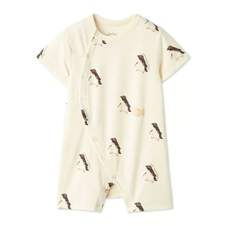 【 gelato pique 】 PBCO262451 BABY接触冷感ｼｰｱﾆﾏﾙ柄ﾛﾝﾊﾟｰｽ YEL（size 70, 80）