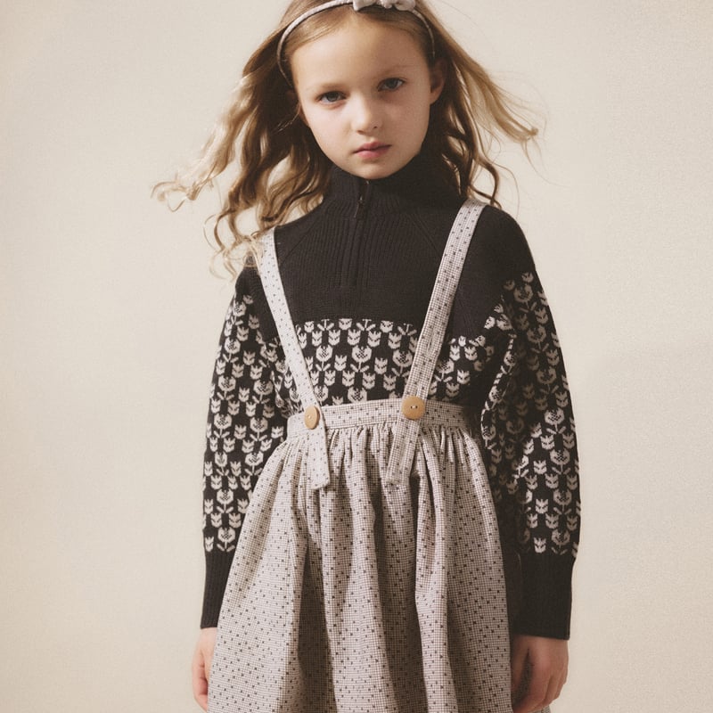 SOOR PLOOM 】 MAVIS SKIRT, Needlepoint Print, SOOR PLOOM 】 MAVIS SKIRT, Needlepoint Print,