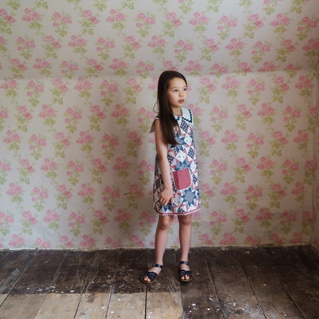 【 little cotton clothes 】Hannah Dress Patchwork Floral