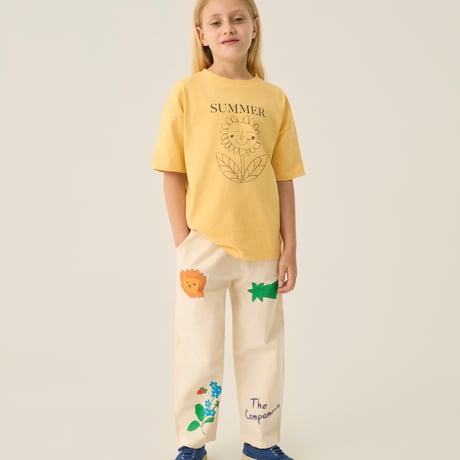 【The Campamento】 Drawings Ecru Trousers - ECRU