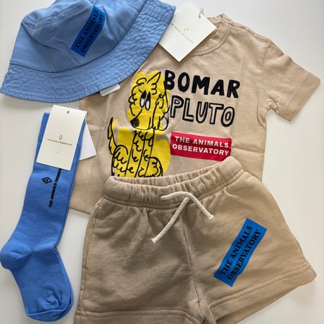 【The Animals Observatory】 T-SHIRT - KHAKI