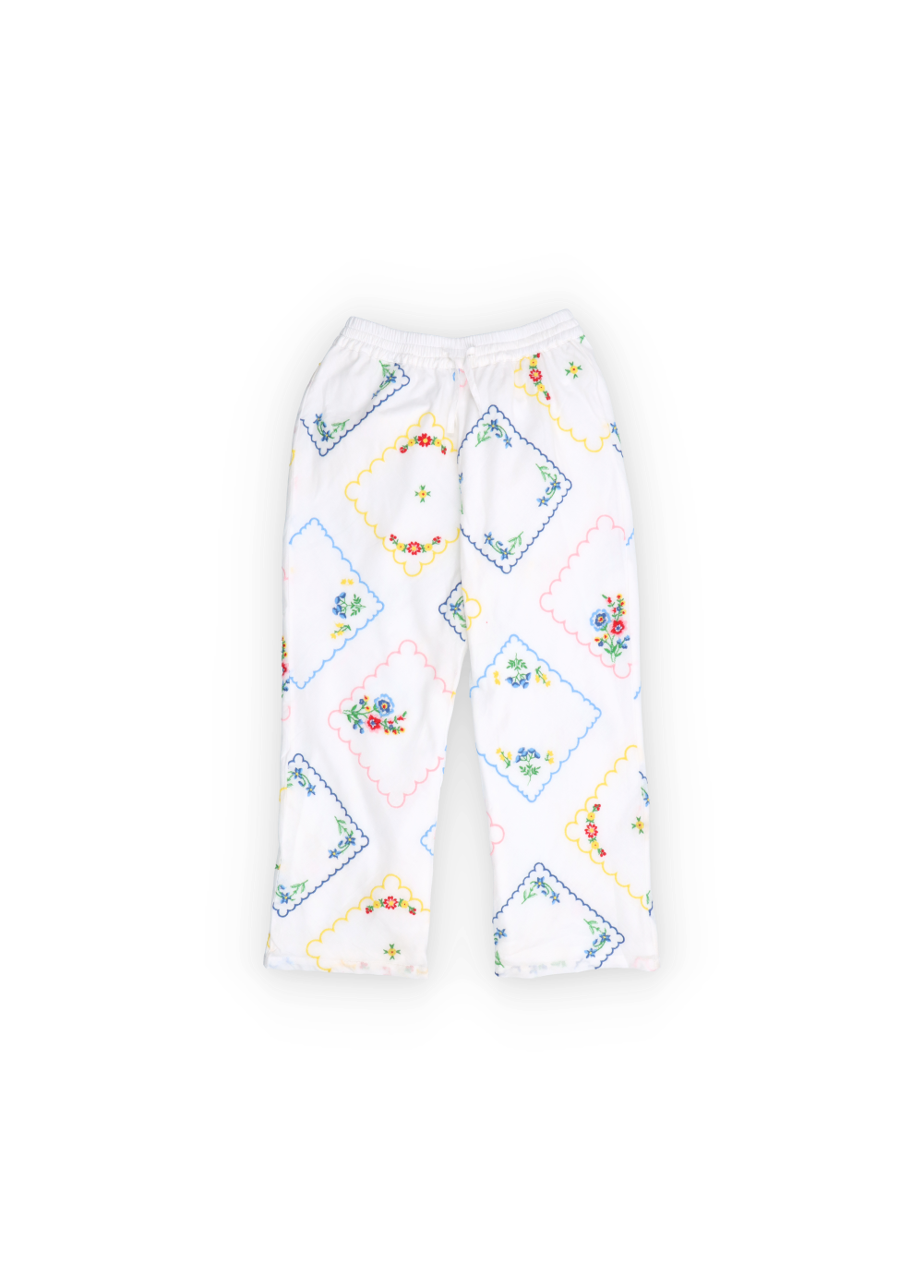 The new society】Jacinthe Pant Multicolor Embro