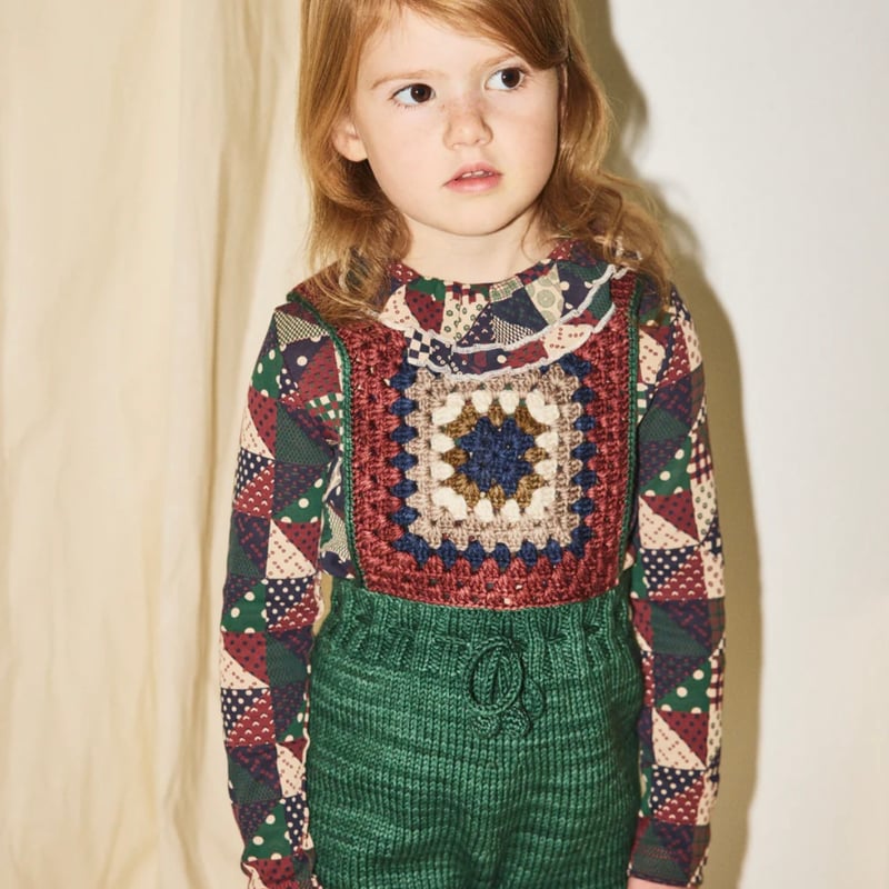 Misha&Puff Corduroy Patchwork ワンピ Misha&Puff Corduroy Patchwork ワンピ - メルカリ