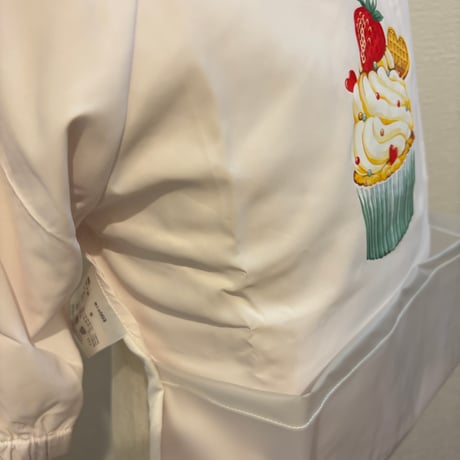 【mik＋】Original Raglan Sleeve Apron - Cup Cake（S/M/L）