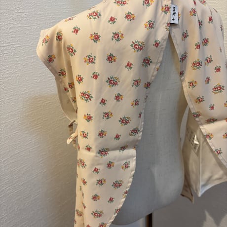 【mik＋】Original Tunic  Apron - Floral - Natural（S/M/L）