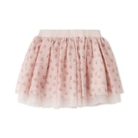 【 Jamie kay 】 JKCP262903 ﾌﾗﾜｰPTﾁｭｰﾙｲﾝﾊﾟﾝ付きｽｶｰﾄ PNK（size 80~120）