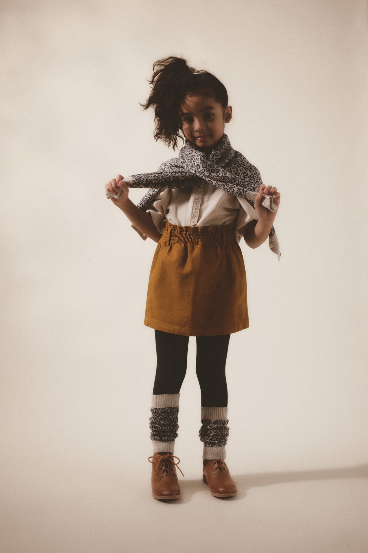 SOOR PLOOM 】 LOUISA BLOUSE, Caffe 4y5y6y7y |