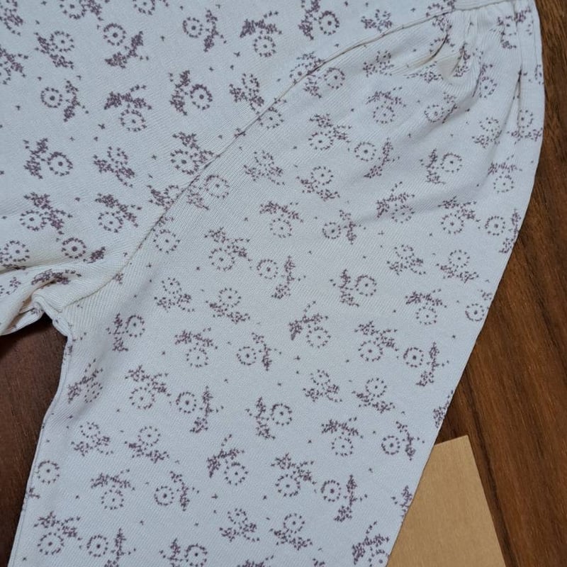 SOOR PLOOM 】POUF TEE, Berry Stitch Print, Sug 