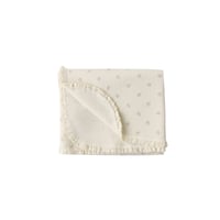 【Quincy Mae】WAFFLE BABY BLANKET || MAUVE DITSY