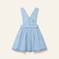 【Wynken】ANNKA PINAFORE - PALE BLEACHED WASH