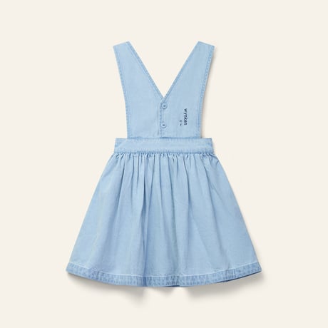 【Wynken】ANNKA PINAFORE - PALE BLEACHED WASH