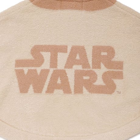 【 gelato pique 】STAR WARS　ベビーポンチョ　GRN(ヨーダ)/DGRY(ダースベイダー)